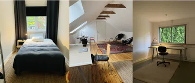 Boka alla tre rummen/book all three rooms - Refugium 2026