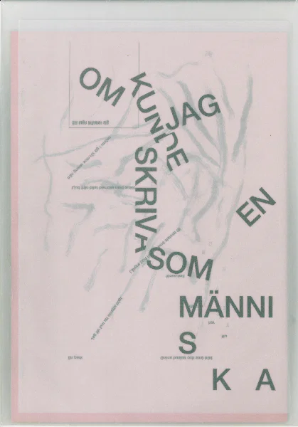 Om jag kunde skriva som en människa